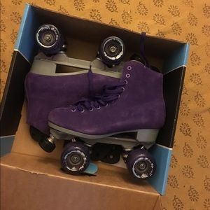 Sure-Grip Purple Boardwalk Skates